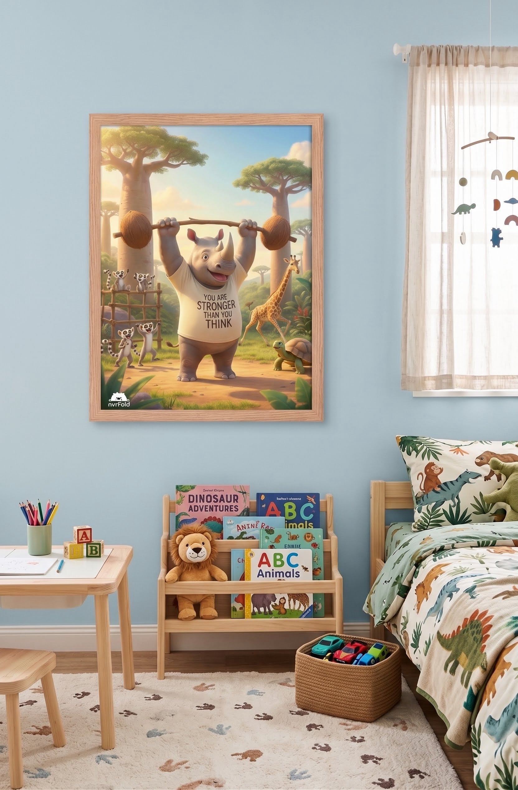 YOU ARE STRONGER THAN YOU THINK - FRAMED POSTER